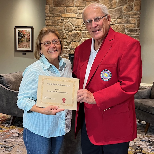 The President’s Award is Given to the Lawrence E. Wolfe Community Handbell Choir